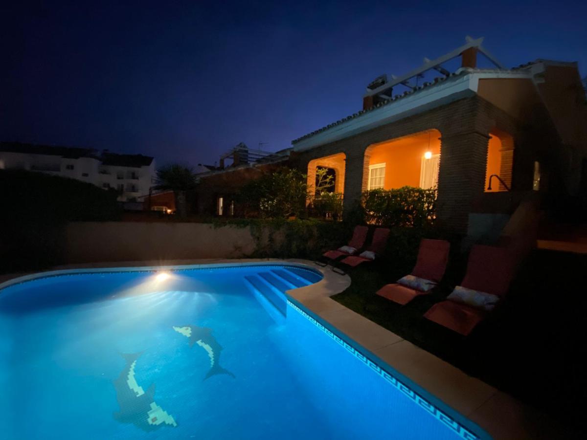 Villa With Heated Private Pool, Sea View& Turkish Sauna Benalmádena Exteriér fotografie